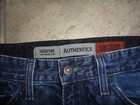 Signature Levi Strauss Authentics Slim Straight Jeans 32 34 Dark Blue Wash — photo 7