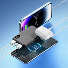 22.5W Portable Power Bank USB External Battery Charger For Cell Phone 20000mAh