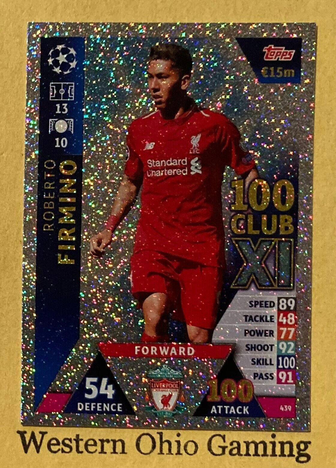 Topps UEFA Champions League Roberto Firmino Curated Set O Jogo Bonito -  SEALED