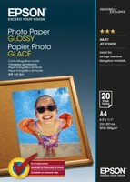 Epson C13S042538 Glossy Fotopapier 200G/Qm A4 - 20 Blatt