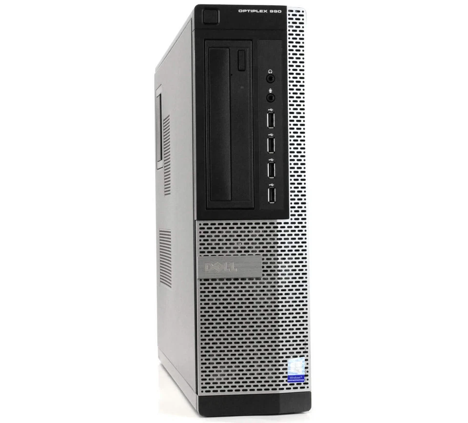 Fast DELL i5 QUAD DESKTOP TOWER PC & TFT COMPUTER SET 16GB WINDOWS10 HDD & SSD - Image 3 of 4