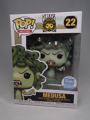 Funko POP Myths MEDUSA figure #22 Limited Edition Shop Exclusive Clash of  Titans