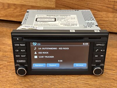 #ad 2016 20 Nissan Frontier Cd Touchscreen Navigation Radio Rockford Fosgate W MAPS $319.99