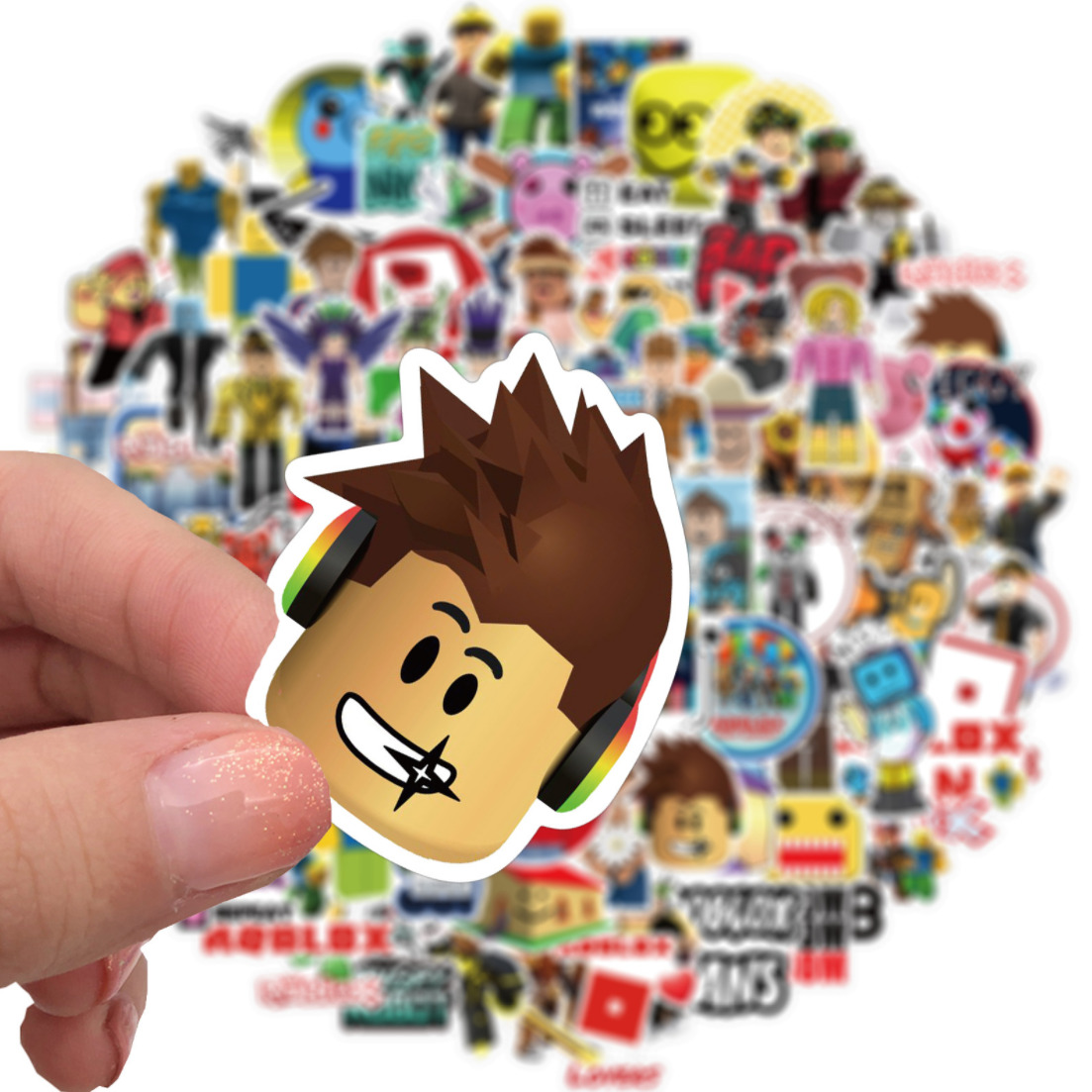 Neon Roblox Boy Sticker - Download Cool Roblox Stickers for Free