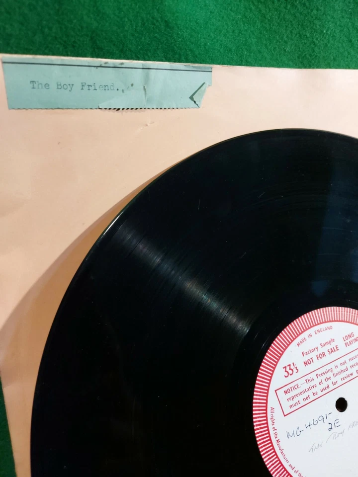 Music For The Boyfriend Rare factory sample Brunswick lat 8205 Vinyl Peggy Lee - Image 4 of 4