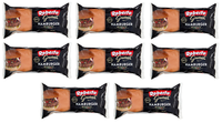 8X Roberto Gourmet Hamburger Glassato Brot Mit Glasur,Packung Mit 300G