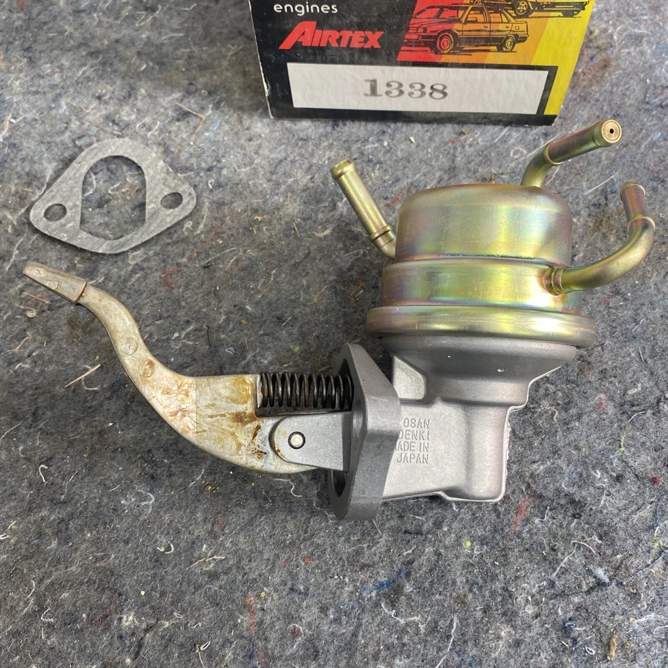 Bomba de combustible mecánica Airtex 1338 para Dodge Plymouth Chrysler 600 Aries 1981-1987 Foto 4 de 4