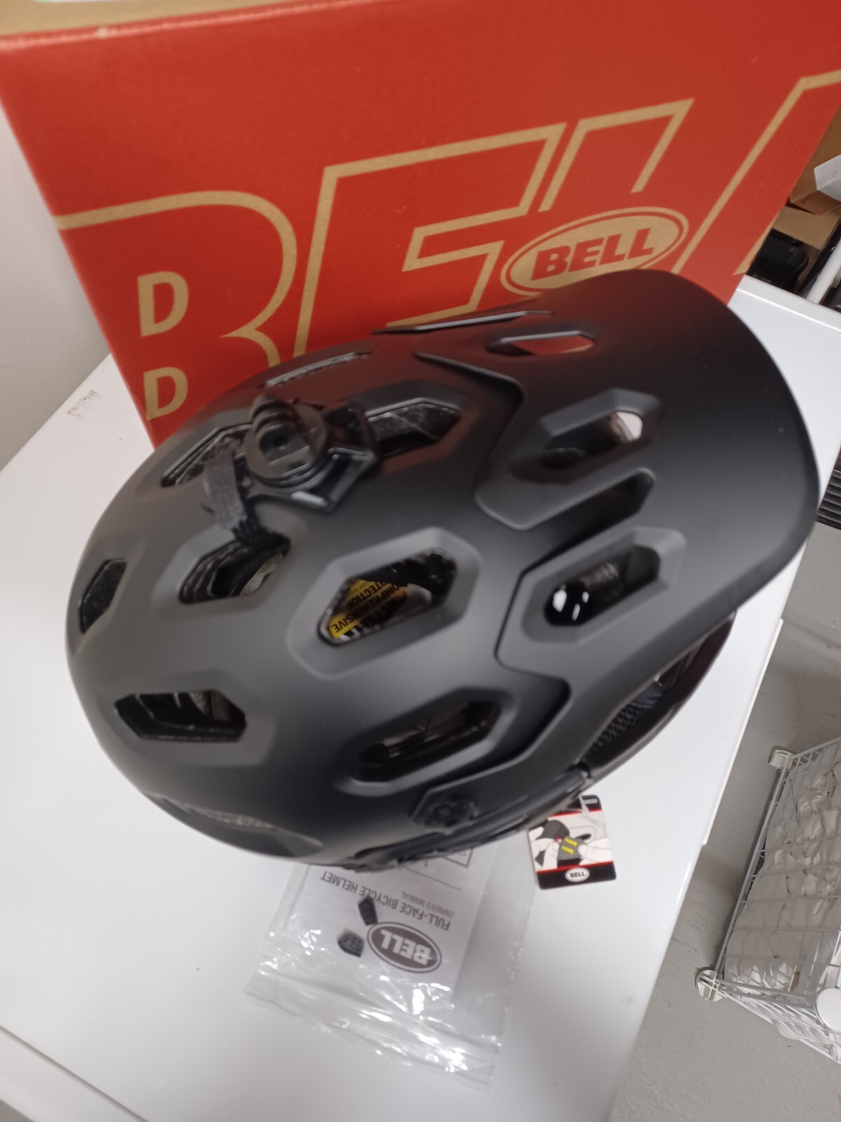 Bell Super 3R Mips Cycling Helmet Adult Large Matte Black