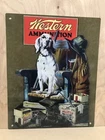 Western  Shooting Ammunition Hunting Gun Vintage Style Metal  Poster Sign