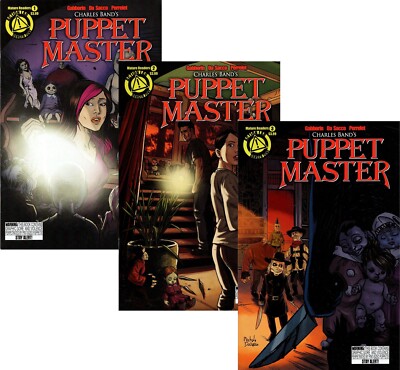 Puppet Master #1-3 complete set Offering Full Moon comics Band Blade Pinhead