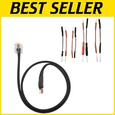 Patented 10-Inch Military-Grade Power Cord with 2 Amp Fuse for Radar Detectors