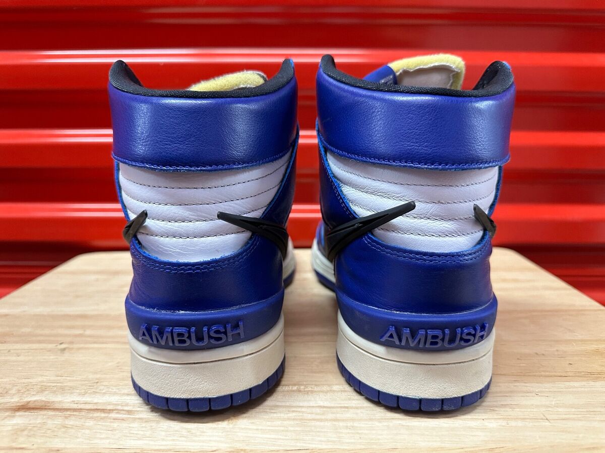Nike Dunk High Ambush Deep Royal Blue CU7544-400 Used Men's Nike Dunk High Ambush Deep Royal Blue CU7544-400 Used Men's