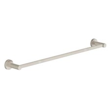 Symmons 353TB-24-STN Dia 24-Inch Towel Bar in Satin Nickel