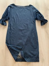 Chaps Blue Chambray Shift Dress Sz S/P