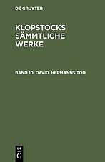 David. Hermanns Tod | Buch | 9783111070292