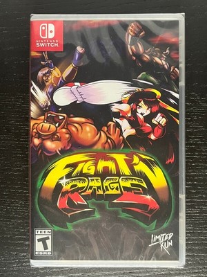 Fight 'N Rage Nintendo Switch Limited Run 93 Sealed NTSC-U game