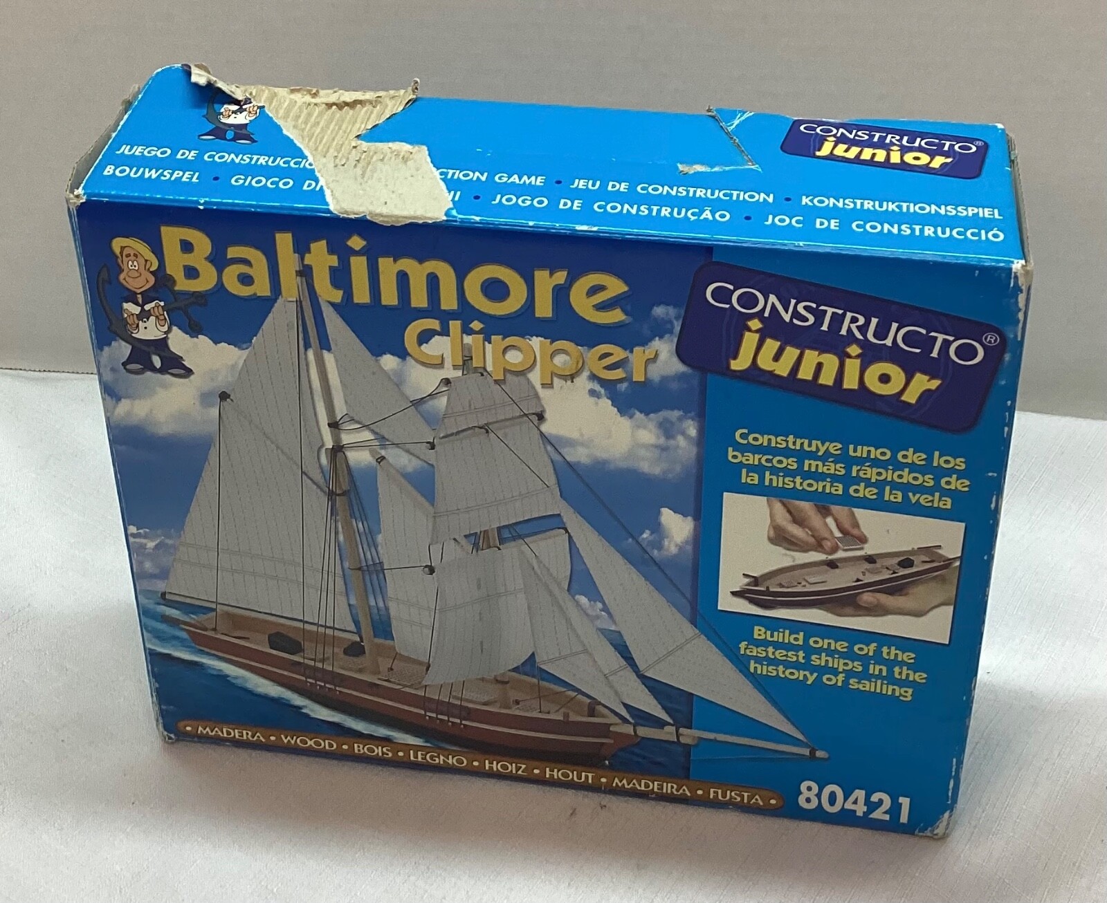 Constructo Junior Baltimore Clipper Wood Model Ship Kits eBay