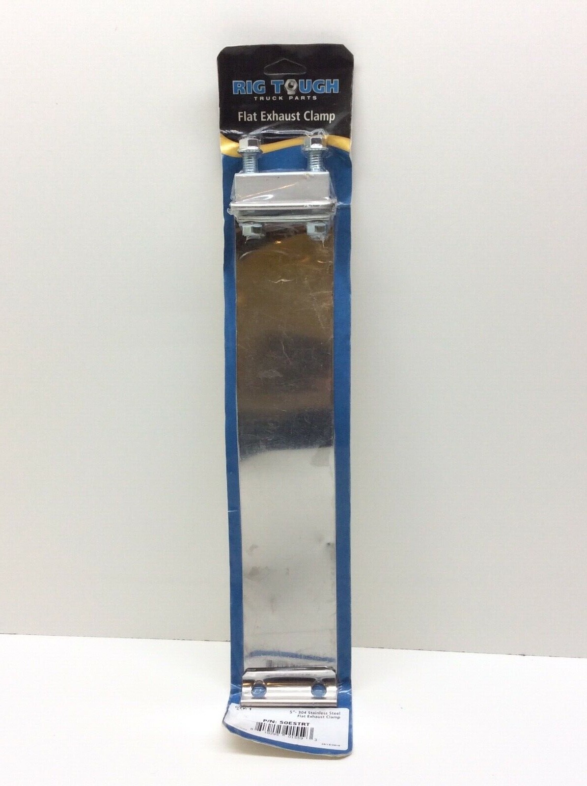 Rig Tough 304 Stainless Steel Flat Exhaust Clamp 5 