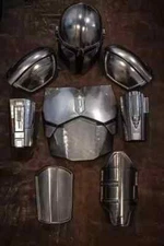 New-Mandalorian-Beskar-Armor Mando Fighting Armor Suit LARP Mandalorian Costume