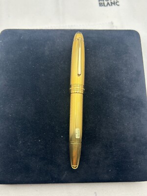 Montblanc Meisterstuck Solitaire Gold Plated LeGrand 146 FP, 18K