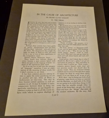 1928 THE TERMS FRANK LLOYD WRIGHT ARCHITECTURE ARTICLE WITH DESIGNS!