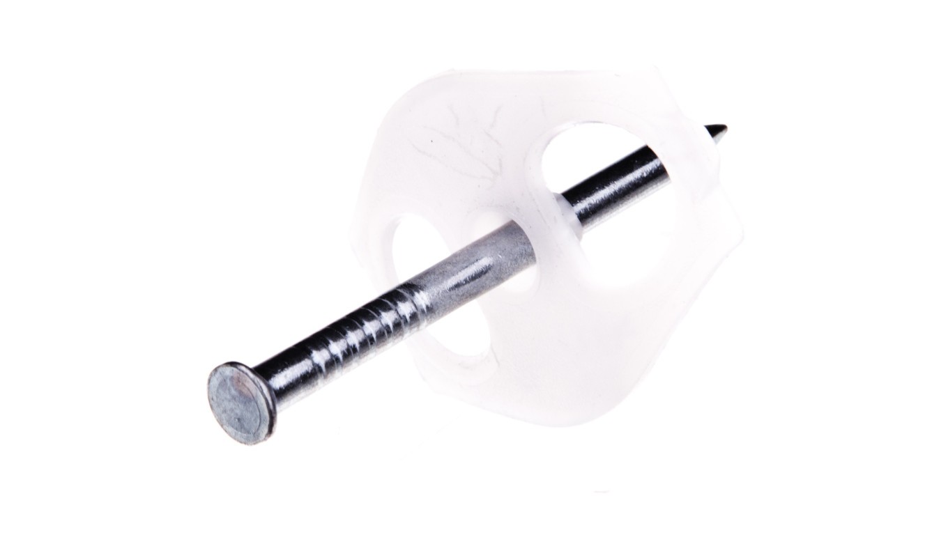 Nail Fix Cable Mounting Bracket with VBS Nail 2222841