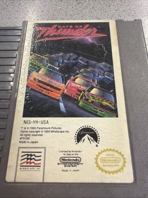 Days of Thunder 1990 NES Nintendo Game  Cart Only TESTED! Poor Condition Label