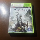 Assassin’s Creed 3 GameStop Edition Xbox 360 2 Disc Set Game Case & Manual