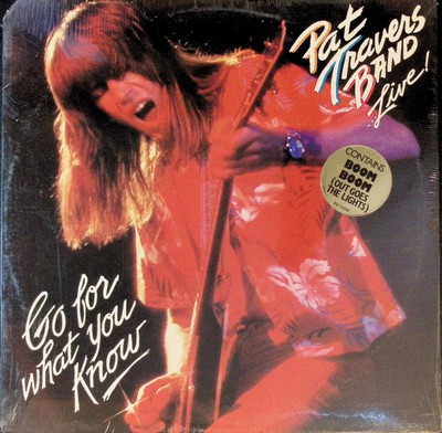 SEALED Pat Travers Band Live Go For What You Know Polydor Hype No UPC M