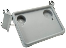 Lumex Folding Walker Tray with Cup Holders   Clip-On Walker Accessory, Tool-F...