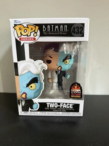 FUNKO POP! HEROES BATMAN ANIMATED SERIES TWO-FACE #432 LA COMIC CON EXCLUSIVE