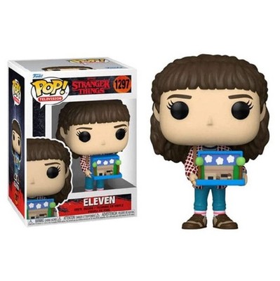 Funko Pop Vinyl Figur Fernseher Stranger Things 1297 Eleven NEU