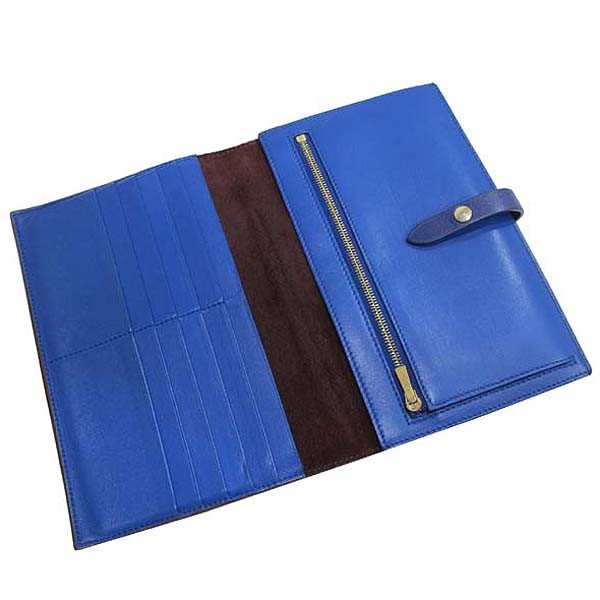 Celine Multi-Function Long Wallet in Calfskin Bur… - image 6