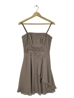 COAST Cocktailkleid Damen Kleid Gr. DE 38 hellgrau Elegant