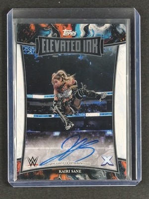 2025 Topps Exalted WWE Kairi Sane Elevated Ink Auto Autograph Card