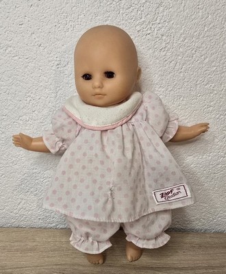 Nette Kunststoff Puppe Zapf Doll 26 cm Schlafaugen Sammler Vintage 