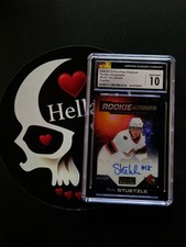 2020-21 Tim Stutzle /75 Platinum Cosmic Rookie Auto CGC 10 #R-ST Ottawa RC OPC