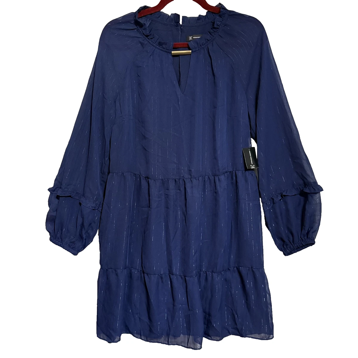 inc long sleeve dresses Plus Size Audrey Turtleneck Knit Dress