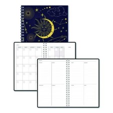House Of Doolittle 212144 Planner Celestial Blue/Gold 11x7