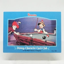 CL-30 Pinocchio Disney Character Card Club AMADA JAPAN TCG RETRO THE WALT DISNEY