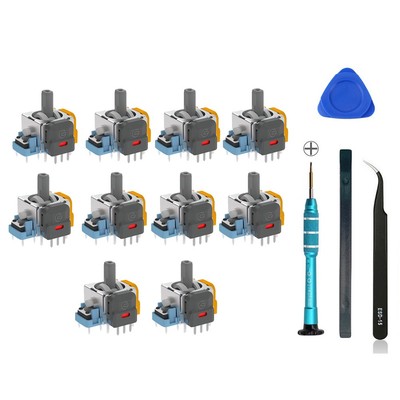 10PCS Hall Joystick for  Game Console Joysticks Hall Electromagnetic9914