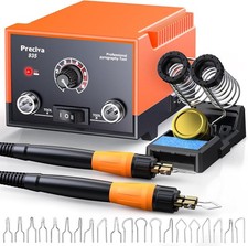 935 Dual Handle Wood Burning Kit - Professional Pyrography Tool with 20 Wire Nib