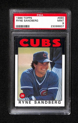 1986 Topps Ryne Sandberg #690 card
