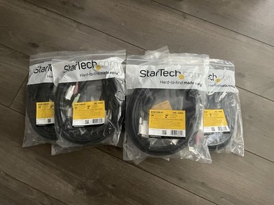 Startech 10 ft 4-in-1 USB DVI KVM Switch Cable with Audio