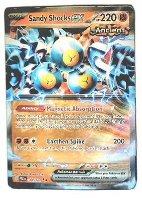 2023 ポケモンカード Sandy Shocks ex #083 Sandy Shocks EX HP 220 2023 Holo Rare *Ancient* Pokemon Card No