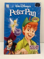 Peter Pan Disney’s Giant Coloring Book 2006 Easy Tear Pages UNUSED Tight Binding