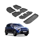Suitable Kia fit Carens 2022 Car Floor Mats Black set