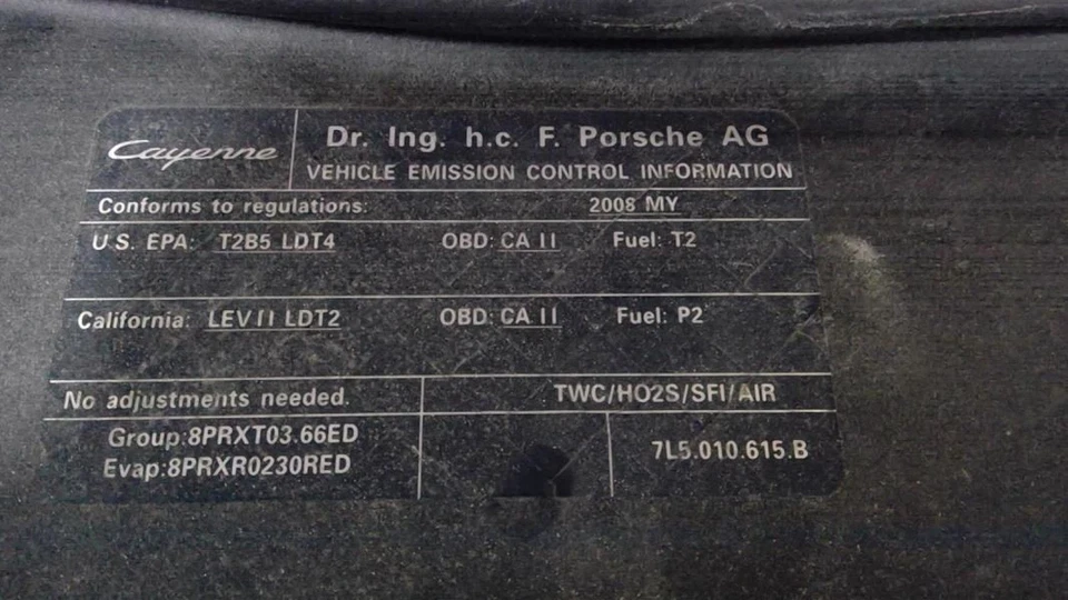 Luz antiniebla de esquina/estacionamiento para pasajeros compatible con 08-10 PORSCHE CAYENNE 3769228 Foto 2 de 4