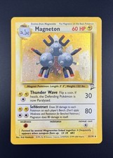 Magneton 9/130 - Swirl - Base Set 2  Holo - MP on eBay