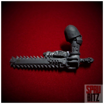 Space Wolves Wolf Kettenschwert | Warhammer 40.000 Marines linker Arm Bitz Bits A963